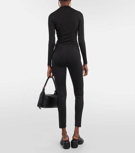 Anya silk-blend jersey leggings - Fforme - Modalova