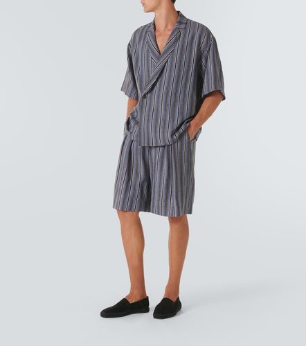 Bermudas de lana a rayas - King & Tuckfield - Modalova