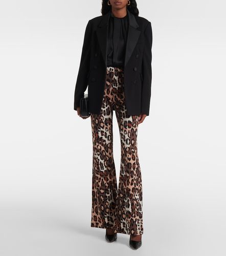 Brooklyn leopard-print flared pants - Diane von Furstenberg - Modalova