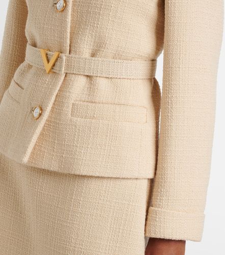 Wool-blend tweed jacket - Valentino Garavani - Modalova