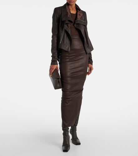 Naska leather biker jacket - Rick Owens - Modalova