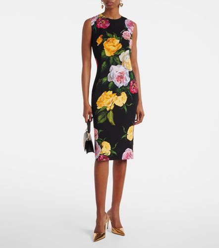 Midikleid aus einem Seidengemisch - Dolce&Gabbana - Modalova