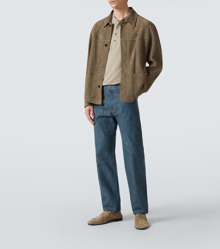 Top con bottoni in misto lino - Thom Sweeney - Modalova