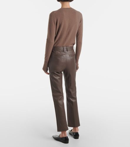 Gerade Hose Coleman aus Leder - Joseph - Modalova