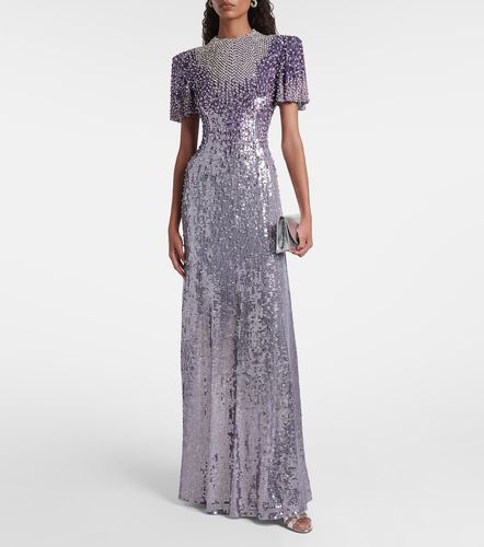 Abito lungo Jourdain con decorazioni - Jenny Packham - Modalova