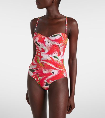 Costume intero con stampa floreale - Tory Burch - Modalova