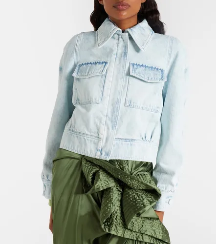 Cropped denim jacket - Dries Van Noten - Modalova