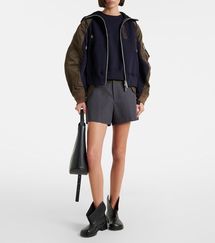 Sacai Cotton-blend and twill jacket - Sacai - Modalova