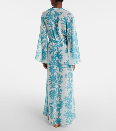 Chloe floral georgette kaftan - Alexandra Miro - Modalova
