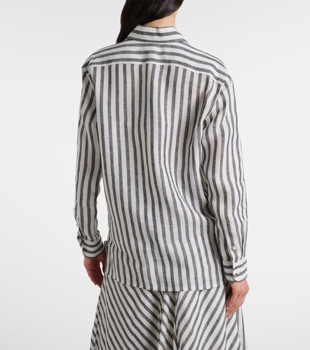 Camicia Capri in lino a righe - Ralph Lauren Collection - Modalova