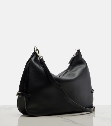Fold Large leather shoulder bag - Prada - Modalova