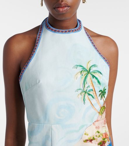 Alémais Vestido corto Island de algodón estampado - Alemais - Modalova