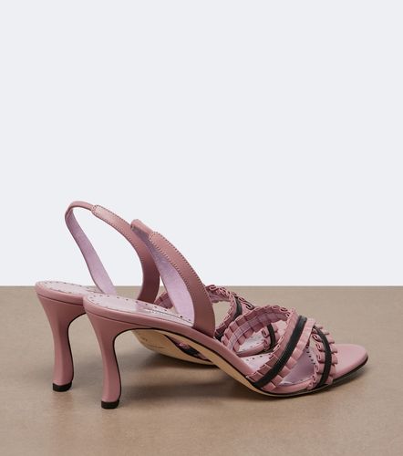 Volusan leather slingback sandals - Manolo Blahnik - Modalova