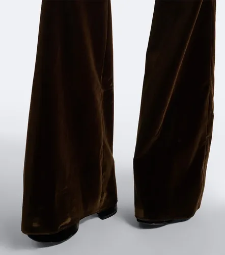 Pantaloni in velluto di cotone flared - Etro - Modalova