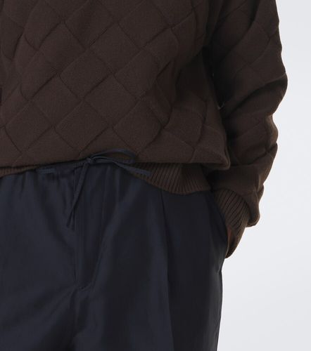 Gerade Hose aus Baumwolle und Seide - Bottega Veneta - Modalova