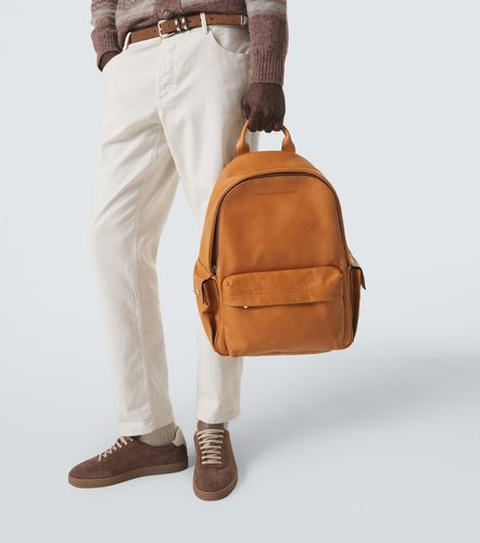 Brunello Cucinelli Mochila de piel - Brunello Cucinelli - Modalova