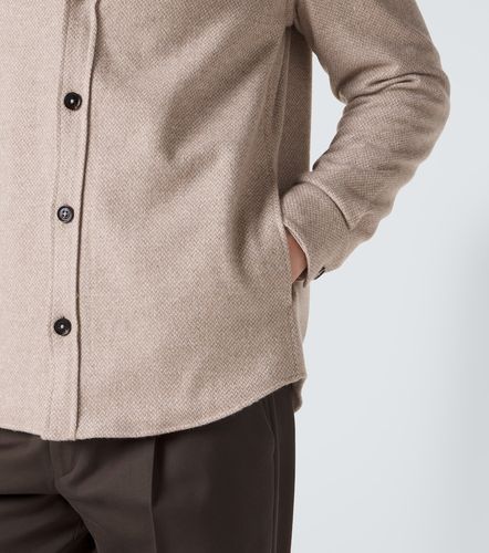 Giacca camicia in cashmere e seta - Zegna - Modalova