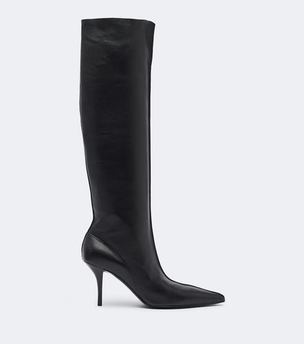 Kniehohe Stiefel aus Leder - Magda Butrym - Modalova