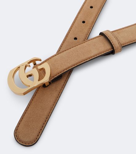 Gucci Cinturón GG Marmont de ante - Gucci - Modalova