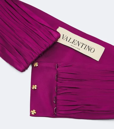 Plisse satin belt - Valentino Garavani - Modalova