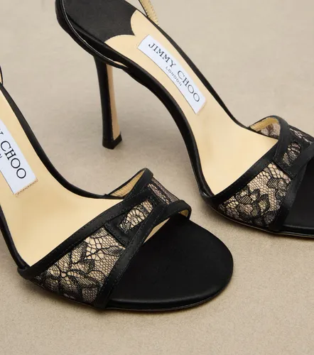 Jimmy Choo Leo lace sandals - Jimmy Choo - Modalova