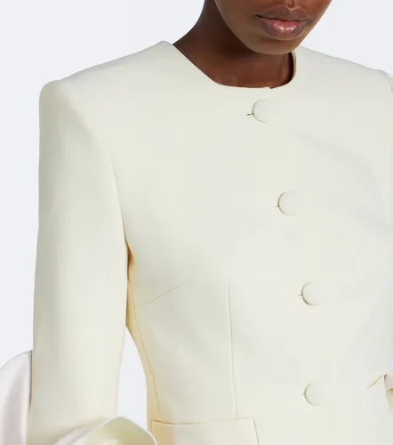 Blazer Omona aus Crêpe mit Duchesse-Satin - Safiyaa - Modalova
