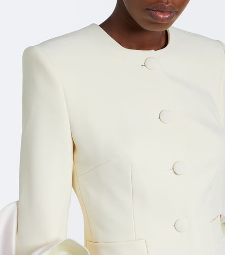 Blazer Omona in crêpe con duchesse - Safiyaa - Modalova