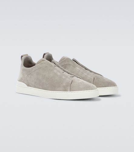 Zegna Triple Stitch suede sneakers - Zegna - Modalova