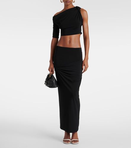 Le Haut Drapeado jersey crop top - Jacquemus - Modalova