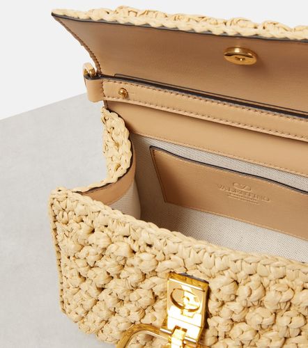 VSling Mini raffia-effect tote bag - Valentino Garavani - Modalova