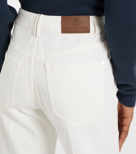 Weite Mid-Rise-Jeans - Brunello Cucinelli - Modalova