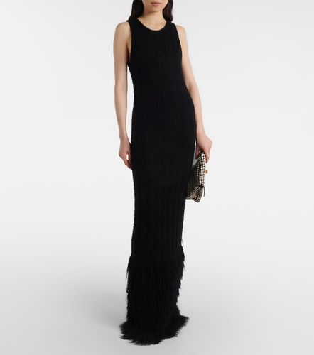 Abito lungo Fiore in seta e cashmere - Khaite - Modalova