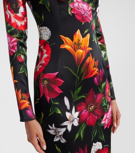 Dolce&Gabbana Bedrucktes Midikleid - Dolce&Gabbana - Modalova