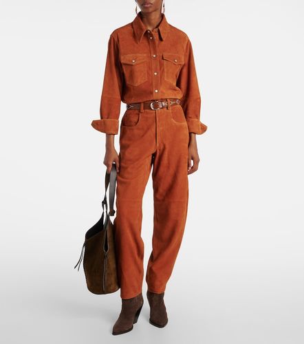 Camicia Delcia in suede - Isabel Marant - Modalova