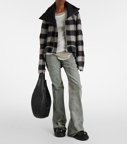 Giacca Exploder in lana vergine a quadri - Rick Owens - Modalova