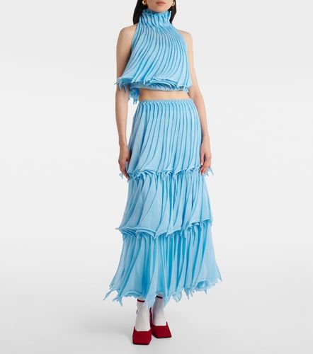 Alaïa Crop top plisado - Alaia - Modalova