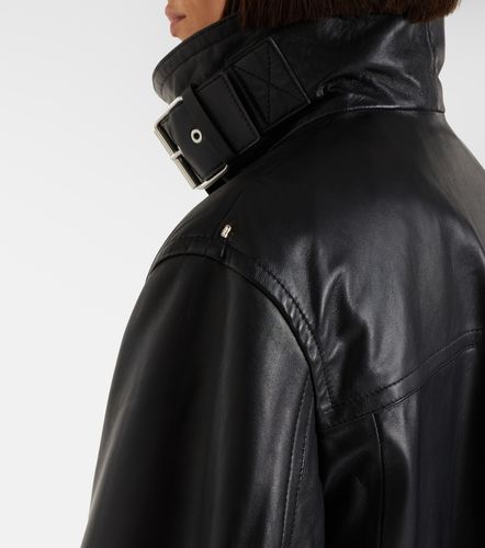 Sportmax Oversized leather jacket - Sportmax - Modalova