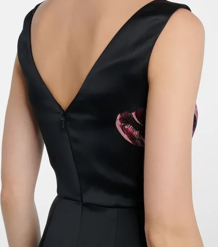 Erdem Floral duchess satin gown - Erdem - Modalova