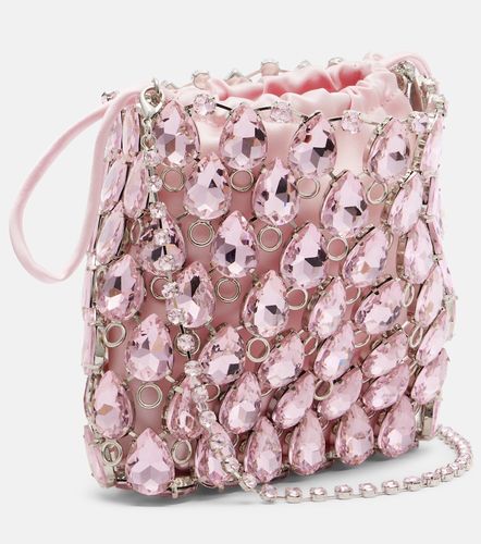 Mini embellished chainmail clutch - Self-Portrait - Modalova