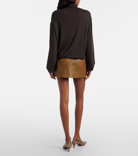Khaite Jett leather miniskirt - Khaite - Modalova