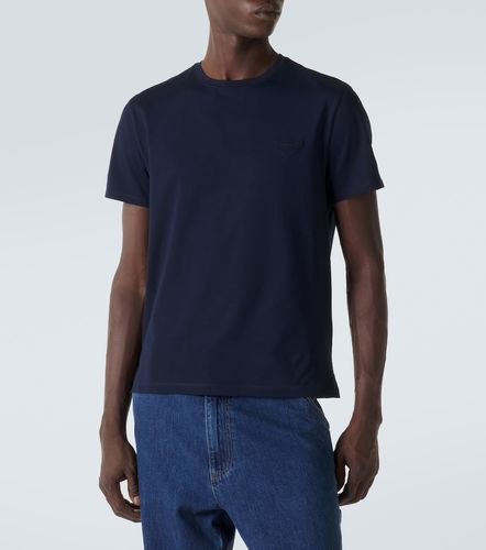 Camiseta de jersey en mezcla de algodón - Prada - Modalova