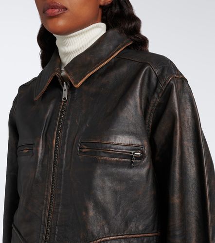 Oversized-Lederjacke - Polo Ralph Lauren - Modalova
