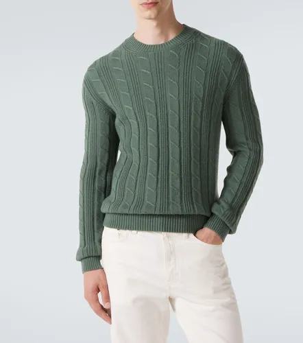 Zegna Cable-knit cashmere sweater - Zegna - Modalova