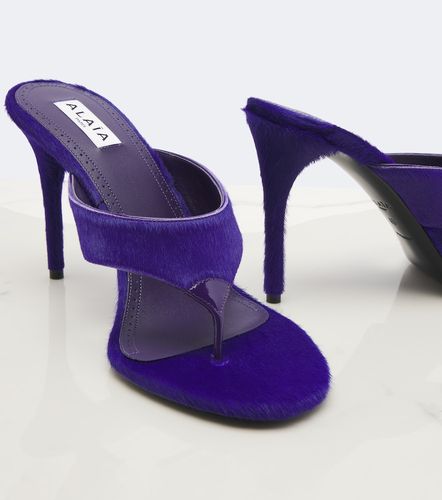 Alaïa Sandalias Infra de pelo - Alaia - Modalova