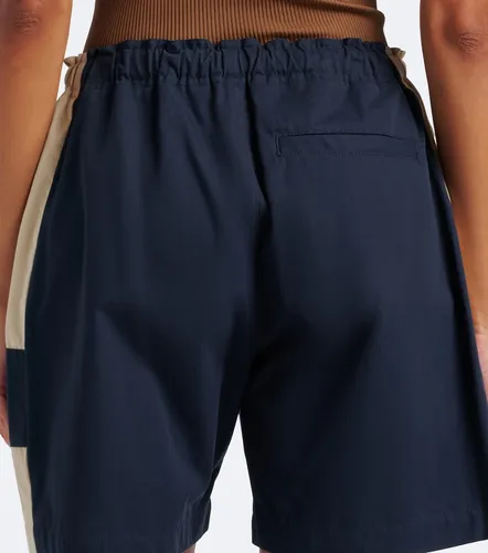 Shorts de algodón con logo - Saint Laurent - Modalova
