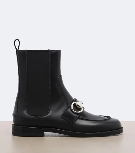 Boulevard Horsebit leather Chelsea boots - Gucci - Modalova