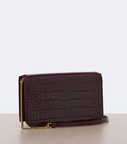 Pouch para móvil Cassandre de piel grabada - Saint Laurent - Modalova