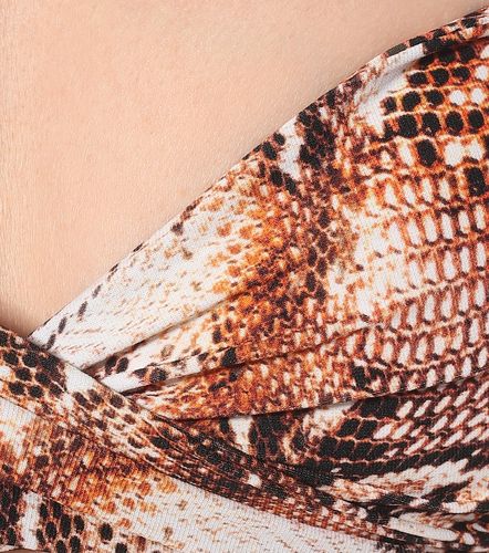 Martinique snake-effect bikini top - Melissa Odabash - Modalova