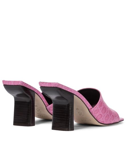 Sandalias Liliana de piel efecto coco - By Far - Modalova