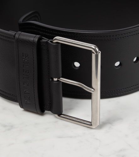 Balenciaga Force leather belt - Balenciaga - Modalova